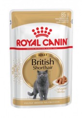 Royal Canin British Shorthair консервы для кошек британской породы 85 гр.